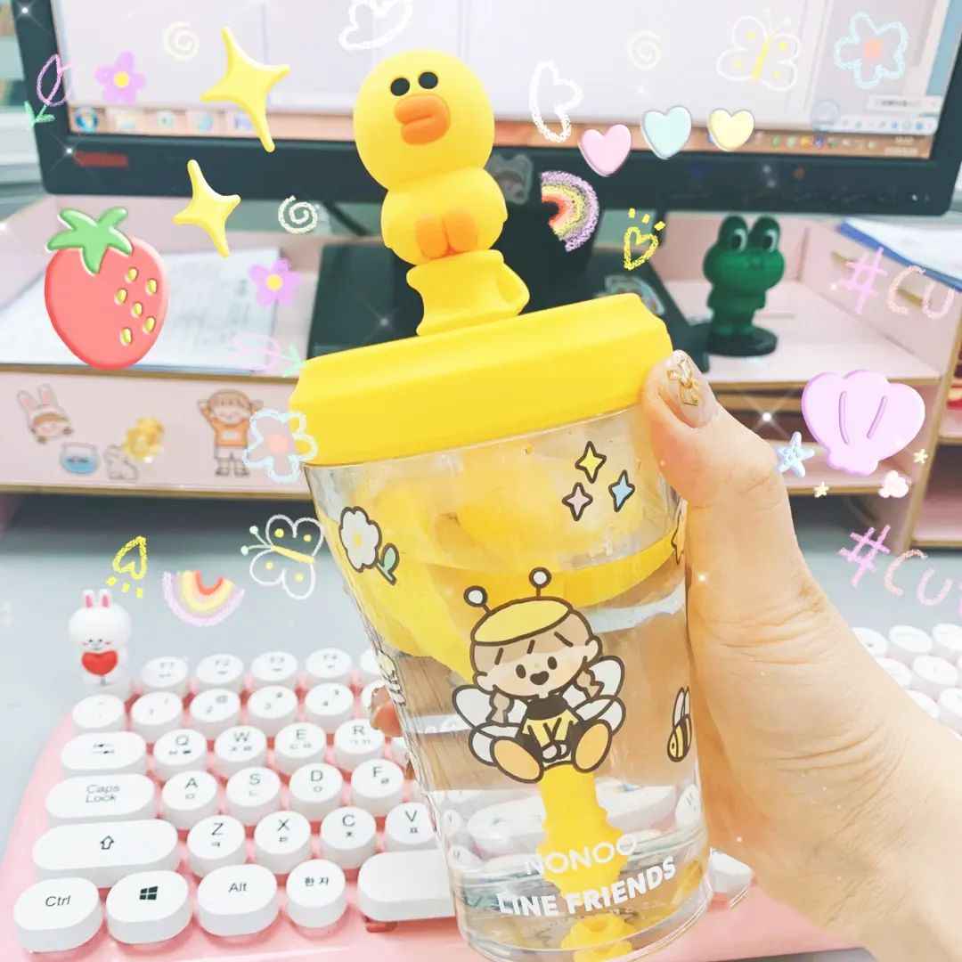 女孩子喝水超可爱的杯子冬天,女生喝水超可爱的杯子便宜实用