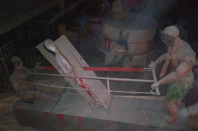 西游记阴间地府,石家庄西游记宫老照片