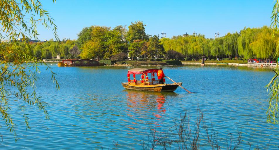 曲江秋天风景,曲江的秋色