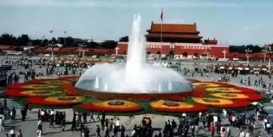 天安门广场花坛里的美景,有一种美叫天安门广场国庆花坛