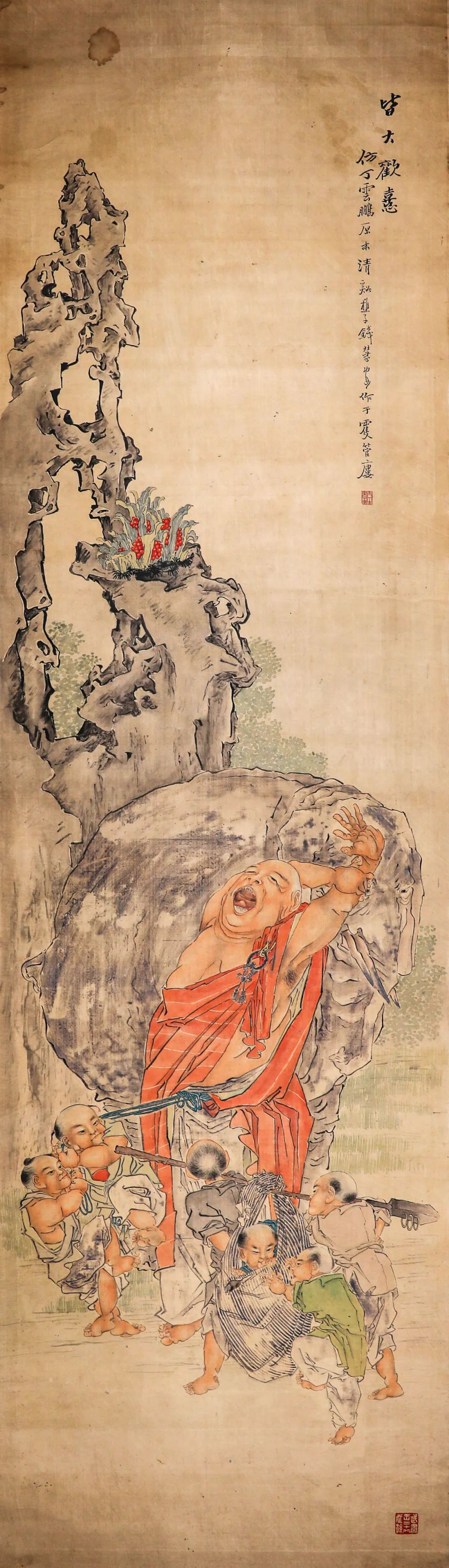 画市十月大拍：权威出版溥二爷、沈尹默、刘质平题弘一对联，六大专场数不完的好货都是漏