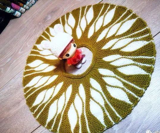 藏蓝色慵懒风羊毛棒针套头毛衣,儿童毛衣棒针编织教程图解