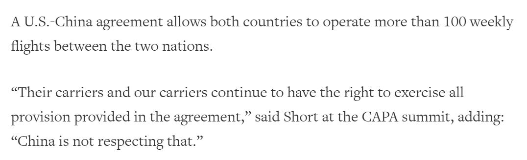 多家航司宣布复航增开国际航班,美国航空公司复航最新通知