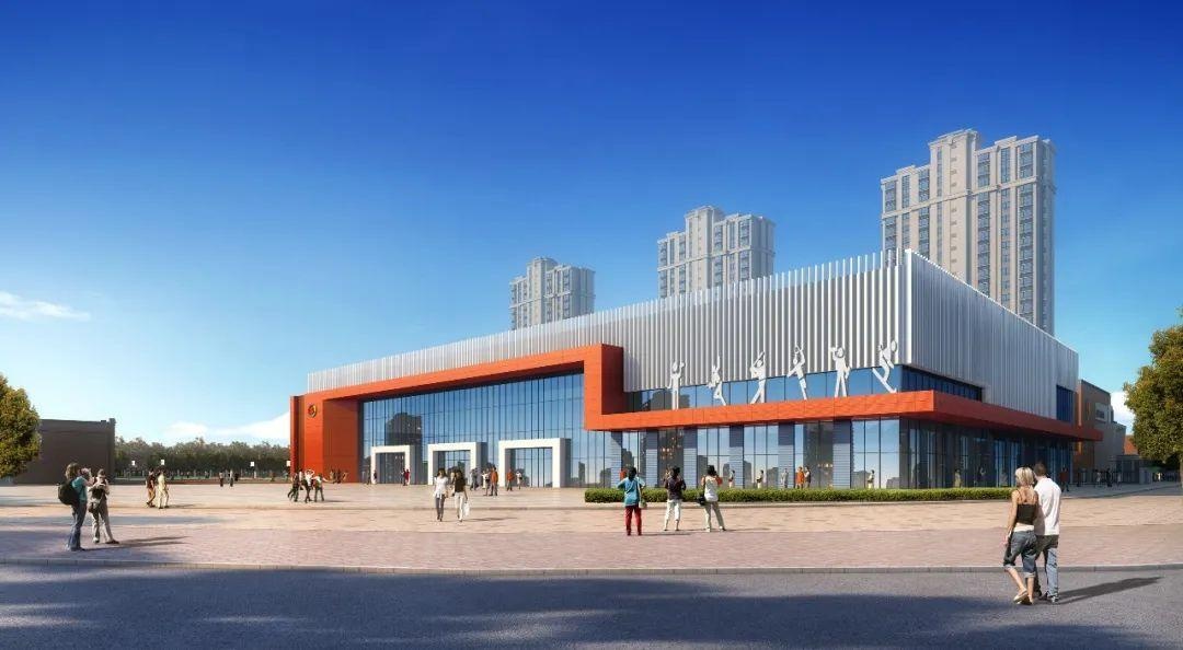 南县五环时代全民健身中心周年庆,南县五环时代健身中心东的建设