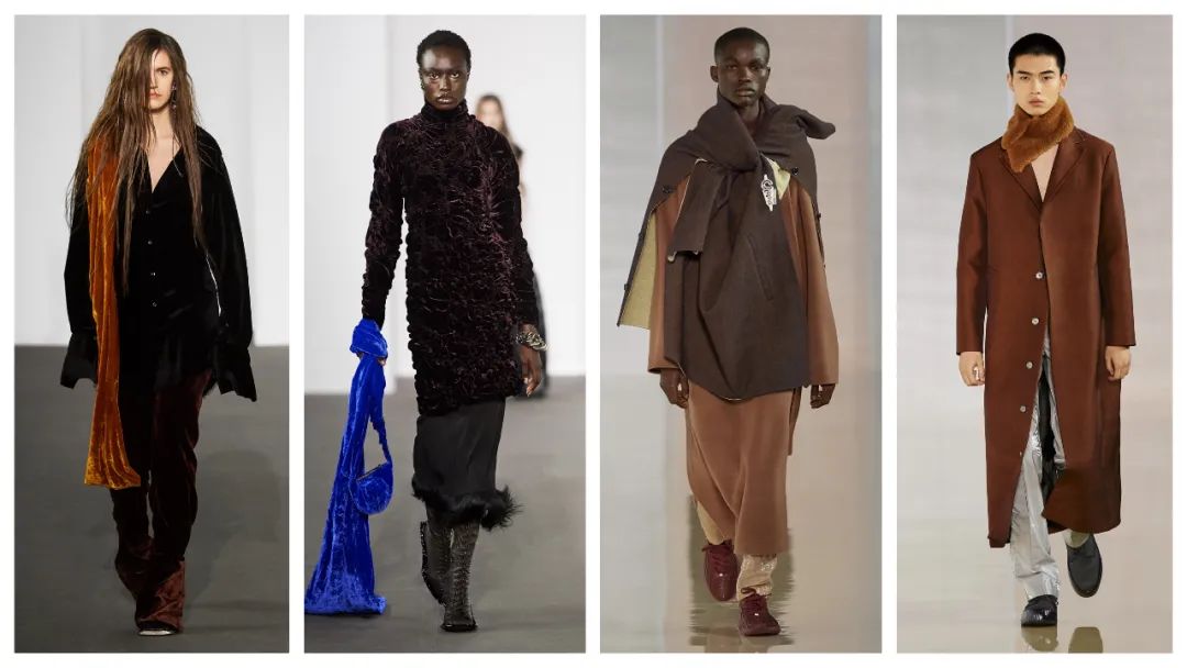 冬季的氛围感穿搭怎么能少了围巾,秋冬氛围感穿搭围巾