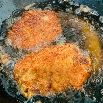 炸猪排学习,炸猪排教程厨房小白一定要跟着学