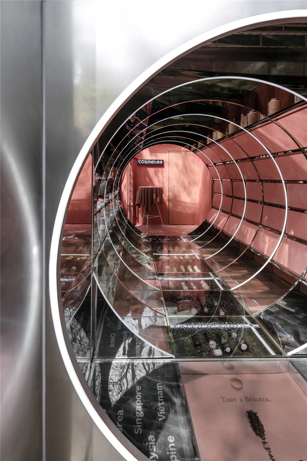 奈时设计NaxArchitects|Cosmetea快闪店,上海愚园路