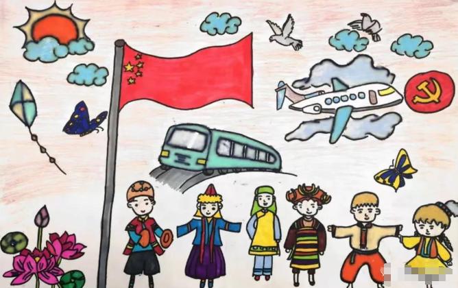 学好党史跟党走手抄报展示,关于学党史跟党走手抄报图片