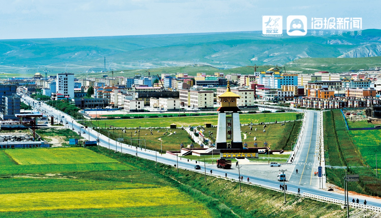 又见刚察｜这就是“聊城力量”！实拍沙柳河畔大美风光，再现“湟鱼洄游”奇景