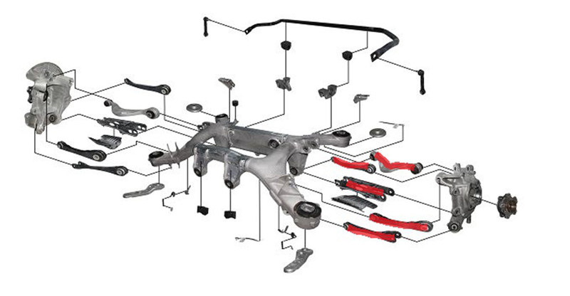 麦弗逊悬架结构讲解,麦弗逊悬架的基本知识