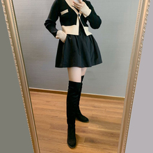 用型海西黑半身裙，f国江门民族长裙，衣丝平脑公司