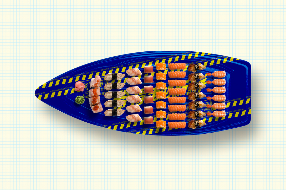 外带寿司品牌，餐饮形象中的“污文化”