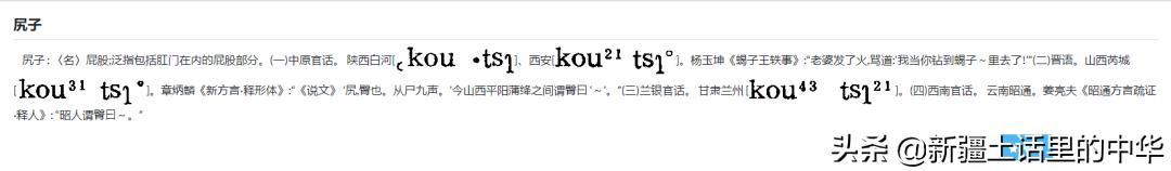 精肚子，精尻子，精脚片子、䯋膝盖子、脚把骨、尻蛋子