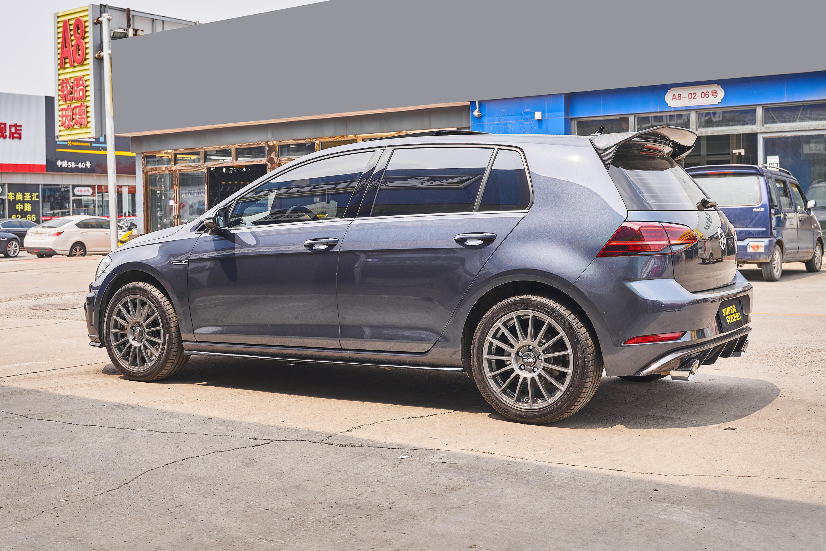 高尔夫7.5升级高尔夫8gti,高尔夫7.5r改装aspec