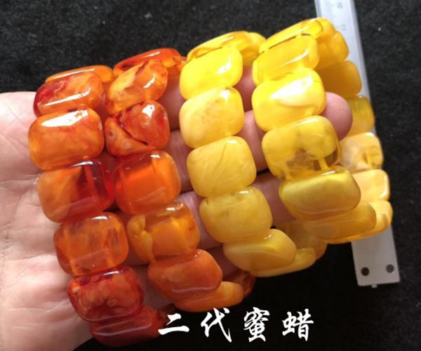 蜜蜡手镯和二代蜜蜡怎样辨别真假,优化蜜蜡和二代蜜蜡是一回事吗