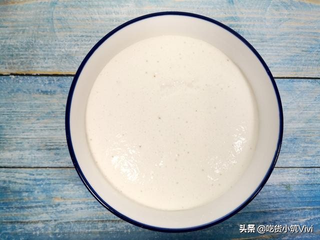 婆婆做的糯米发糕,不用手和面做暄软发糕