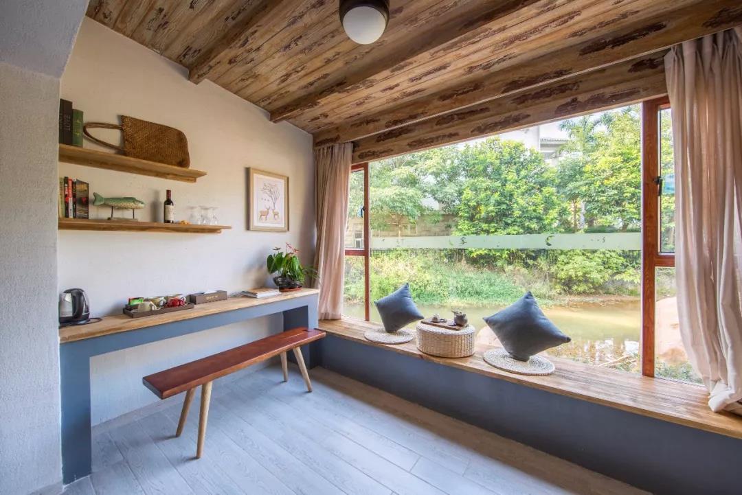 藏在河源爱心岛上的温泉民宿，巴厘岛风情小别墅，私家泡池，惊艳