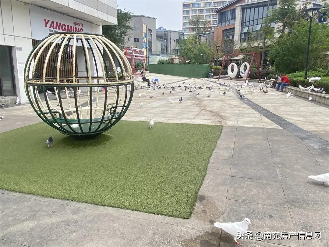 嘉陵区比较繁华商业区,商业不足