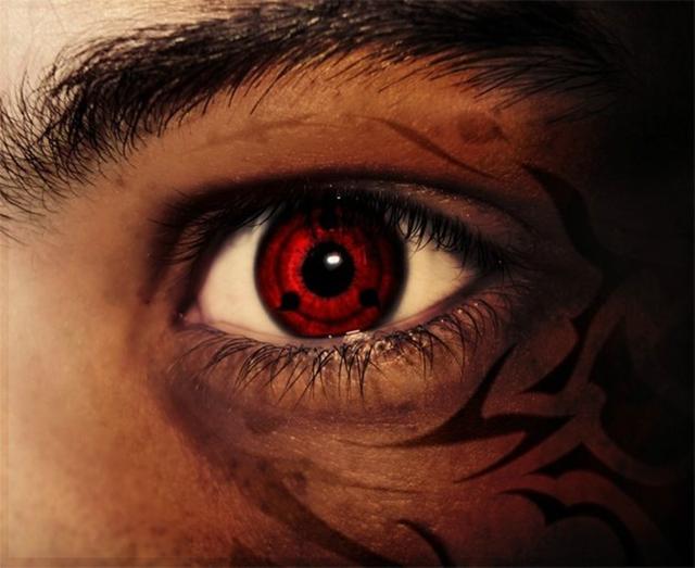 火影佐助壁纸写轮眼轮回眼,火影中写轮眼进化轮回眼