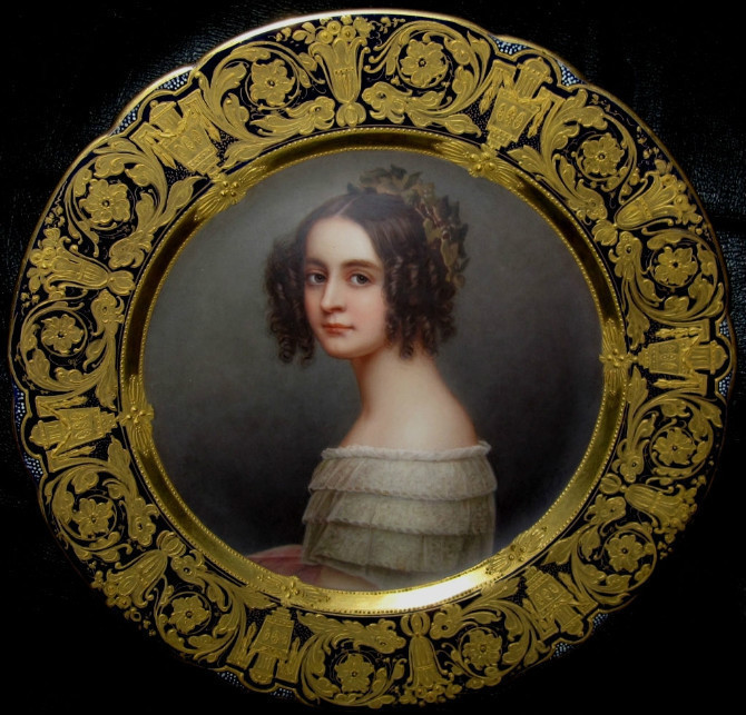 欧洲人物瓷板画,欧洲油画经典肖像画