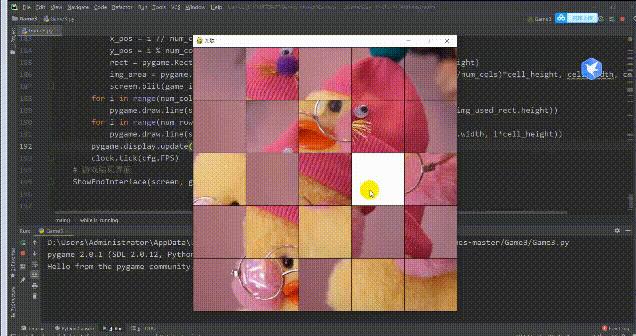 python制作最简单的小游戏,手把手教你使用python设计小游戏
