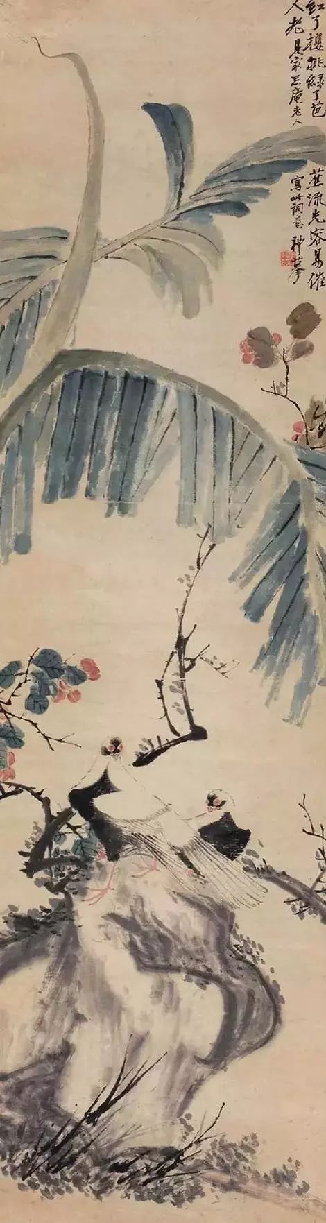 潘天寿花鸟画欣赏 (潘天寿写意人物画欣赏)