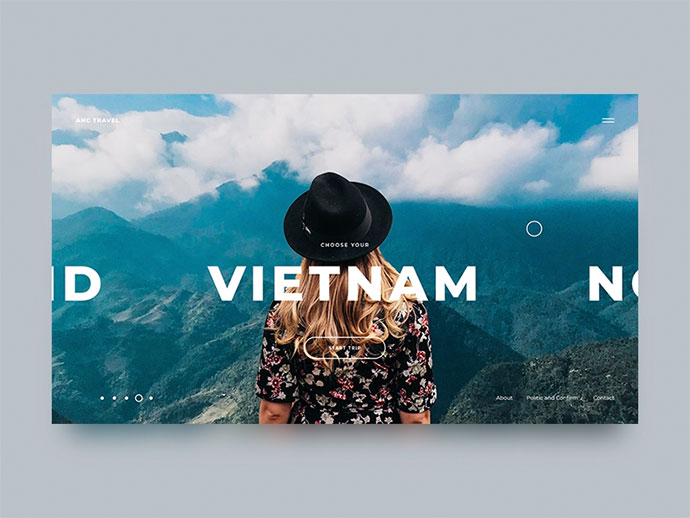 30款国外app的ui设计界面作品,旅游appui设计