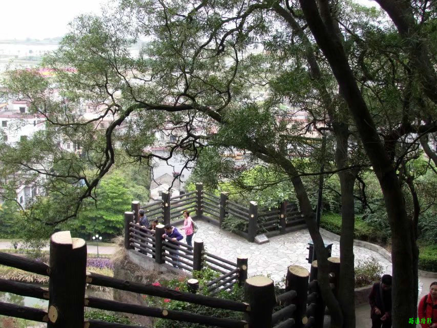 广州莲花山景点,岭南莲花山全景