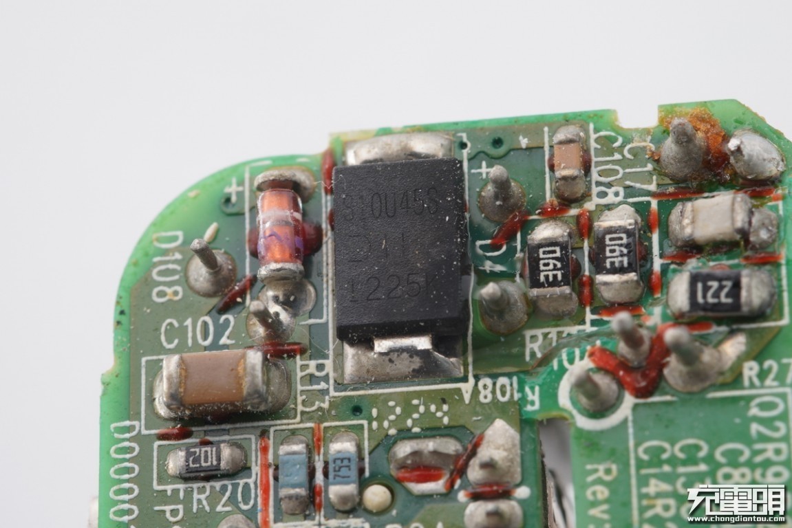 拆解苹果原装pd充电器,拆解苹果笔记本充电器