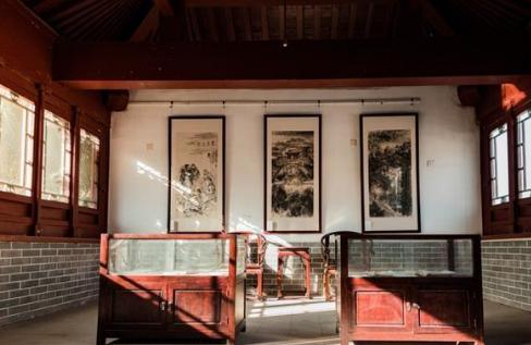 武训纪念馆航拍,武训先生纪念馆高清图片