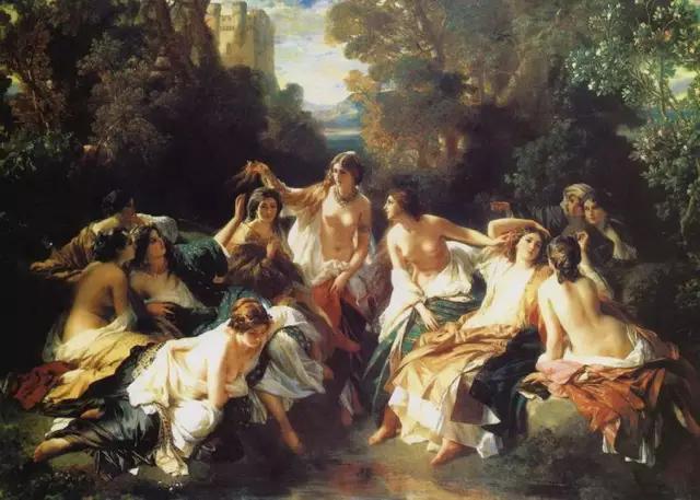 西方著名的绘画作品,西方最美画作