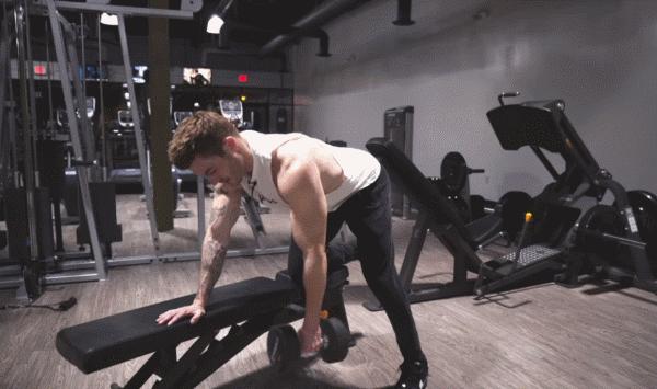 杰夫哑铃背肌训练的最佳动作,用哑铃练什么动作练胸肌背肌手臂