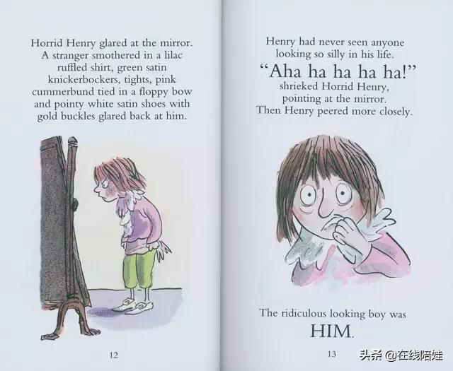风靡欧美20年，HorridHenry淘气亨利·外国经典小说PDF+音视频