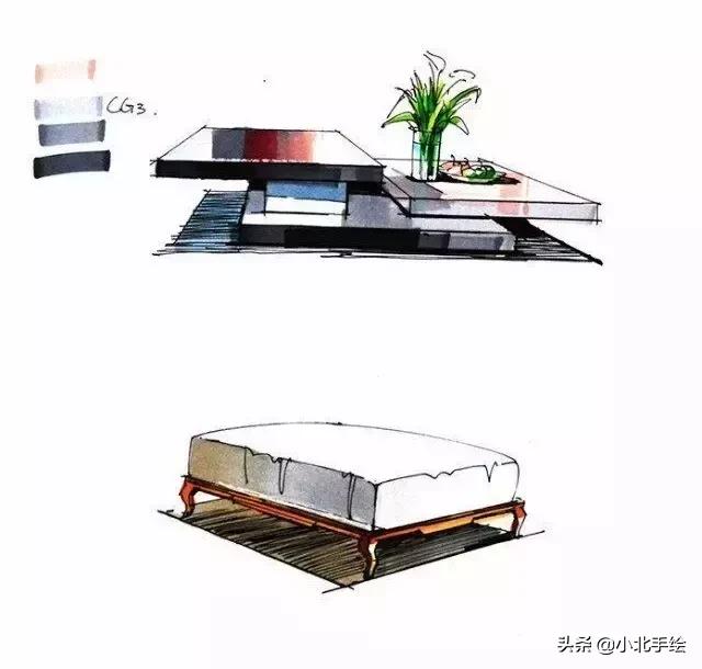 马克笔绘画初学者该用哪种马克笔,马克笔简单调色理论