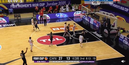 中国女篮亚洲杯2021对日本第四节,女篮亚洲杯李月汝