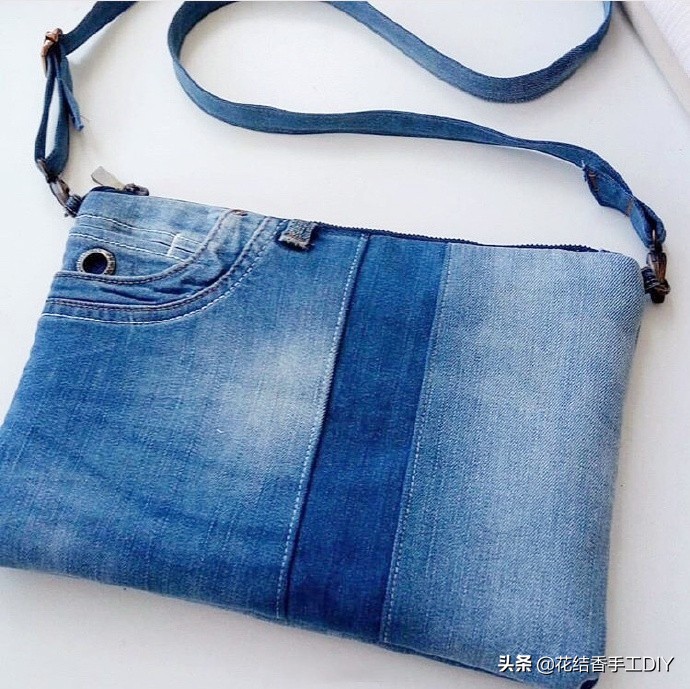 旧牛仔裤改造手工制作大全,旧牛仔裤不要扔教你废物大改造