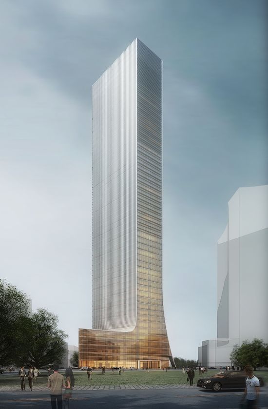 高层建筑素材科技感,高层建筑效果图素材