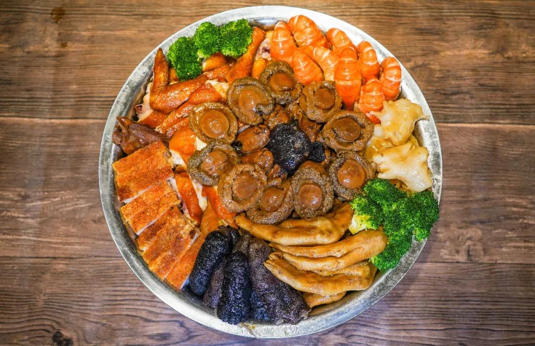 粤菜团圆大盆菜,团圆盆菜来啦