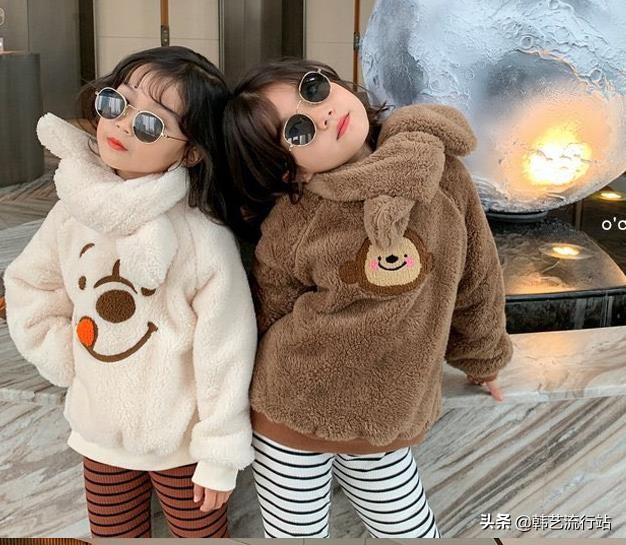 儿童泰迪衣服秋冬款,泰迪熊童装中国红外套