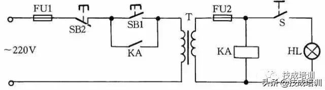 电工电路接触器接法,电工考试电机接触器接线方法