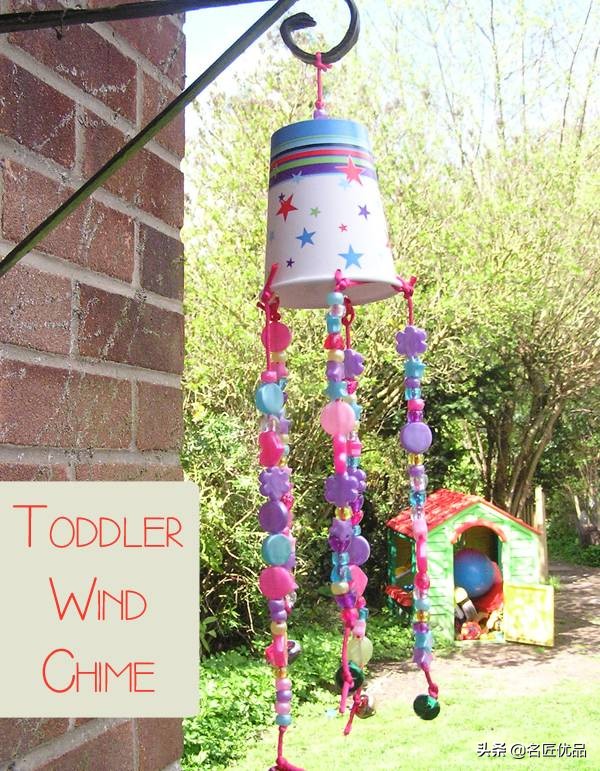 孩子手工风铃,亲子手工制作风铃