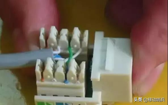 网络面板接线方法按b接还是按a接,西蒙网络面板怎么接线