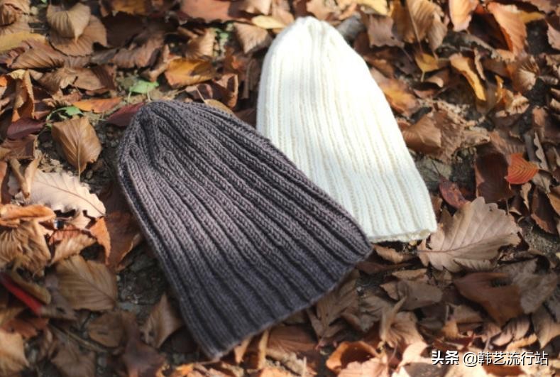 编织韩国帽,最简单的编织帽