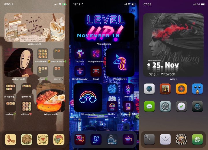 iphone可以自定义桌面布局,iphone可以定义大图标