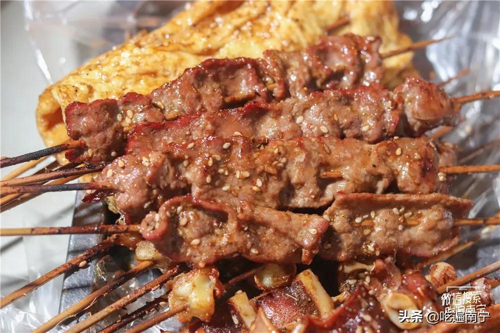 南宁东盟商务区烧烤摊,南宁2021烧烤店铺排行榜前十名