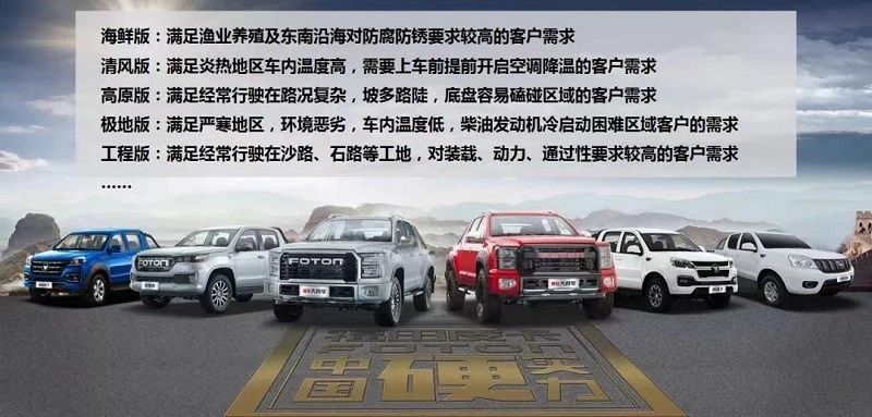 福田皮卡最新款,福田皮卡与长城皮卡哪个好