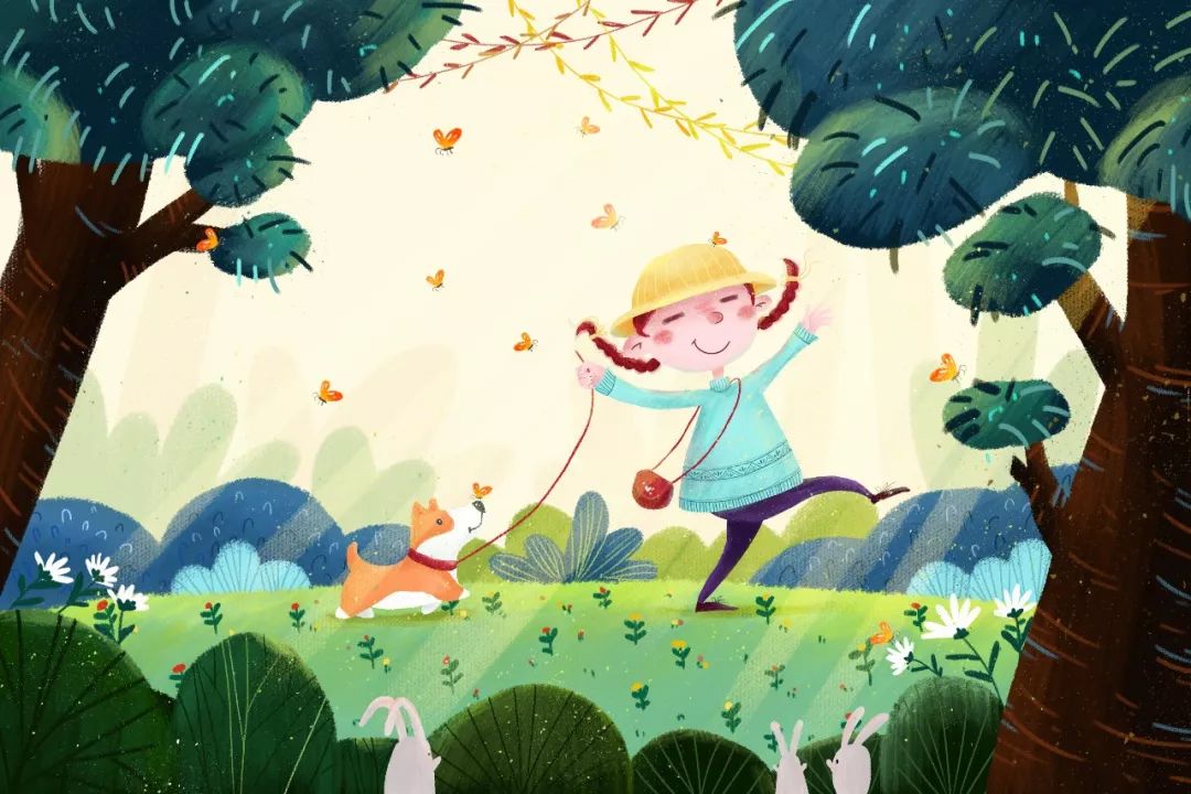 春天的作文配图手抄报,春天春游手抄报字