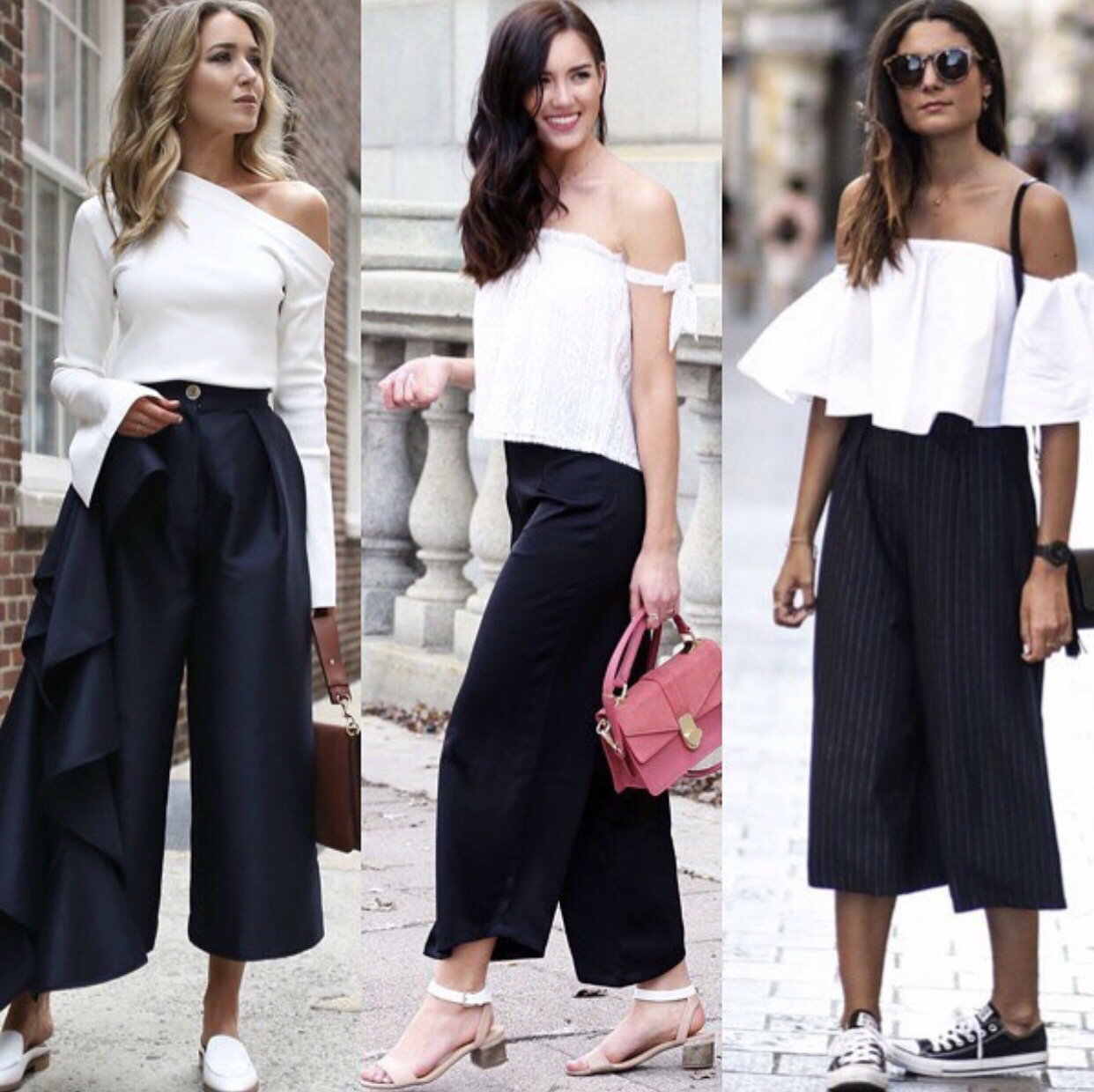 大码欧美阔腿裤高腰垂坠感,直筒垂感宽松阔腿裤搭配外套