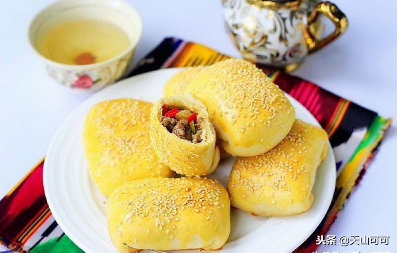 香酥金丝火烧怎么做,带颜色油酥火烧的正宗做法