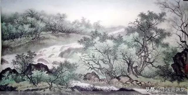 张利国画山水画欣赏,张富君山水画新作品图片